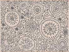 Hero Arts - DesignBlock: Flower Background  (sold individually)