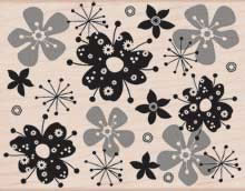 Hero Arts - DesignBlock: Flower Bursts  (sold individually)