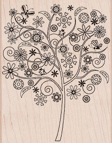 Hero Arts - Flower Tree  (sold individually)