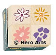 Hero Arts - Tiny Icons Four Posies  (sold individually)