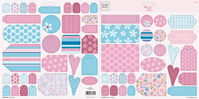 Heidi Grace - The Garden - Floral Garden Tag Punchouts  (sold in 3's)