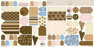 Heidi Grace - The Woodland - Woodland Tag Punchouts  (sold in 3's)
