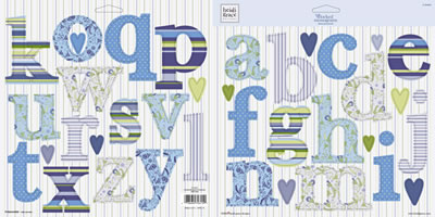 Heidi Grace - The Vineyard - Vineyard Monogram Punchouts  (sold in 3's)