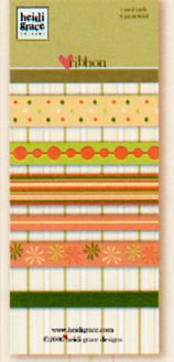 Heidi Grace - Orchard - Ribbon Card  (sold in 3's)