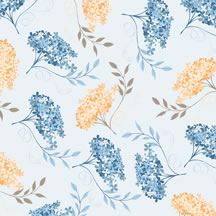 Heidi Grace - Marina - Main Floral 12x12 d/sided paper  (pack of 10)