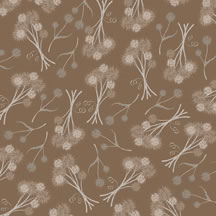 Heidi Grace - Winnefred - Mono Floral 12x12 d/sided paper  (pack of 10)