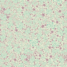 Heidi Grace - Urban - Mini Floral 12x12 glitter paper  (pack of 5)