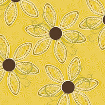 Heidi Grace - Daisy - Floral 12x12 glitter paper  (pack of 5)