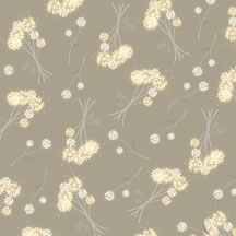 Heidi Grace - Cherrywood - Floral - 12x12 glitter paper  (pack of 5)
