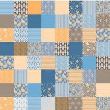 Heidi Grace - Marina - Patch with Flocking 12x12 paper  (pack of 5)