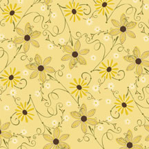Heidi Grace - Daisy - Floral embossed 12x12 paper  (pack of 5)