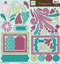Heidi Grace - Urban - Chipboard Shapes  (sold in 3's)