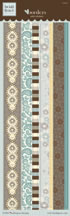 Heidi Grace - Winnefred - Borders Satin Stickers  (sold in 3's)