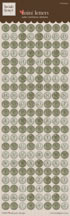 Heidi Grace - Maple - Alpha Satin Stickers  (sold in 3's)