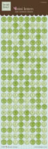 Heidi Grace - Urban - Alpha Satin Stickers  (sold in 3's)