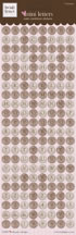 Heidi Grace - Cherry - Alpha Satin Stickers  (sold in 3's)