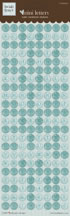 Heidi Grace - Winnefred - Alpha Satin Stickers  (sold in 3's)