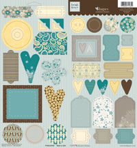 Heidi Grace - Winnefred - Shapes Cardstock Stickers  (sold in 3's)