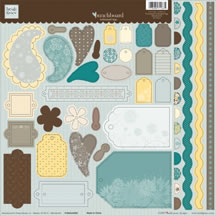 Heidi Grace - Winnefred - Punchboard Tags  (sold in 3's)