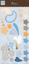 Heidi Grace - Marina - Plastic Flower Decorations  (sold in 3's)