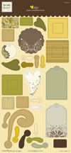 Heidi Grace - Daisy - Plastic Tags Decorations  (sold in 3's)