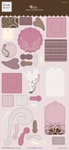 Heidi Grace - Cherry - Plastic Tags Decorations  (sold in 3's)