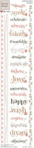 Heidi Grace - Maple - Words & Borders Rub-ons  (sold in 3's)