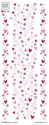 Heidi Grace - Love Blossoms - Flowers Rub-ons  (sold in 3's)