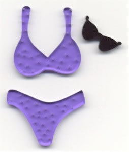 Heidi Grace Designs - seasonal summer bikini  (sold in 3's)