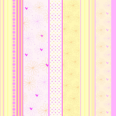 Heidi Grace - The Bouquet - Bouquet Decor Stripe 12x12 paper  (pack of 10)