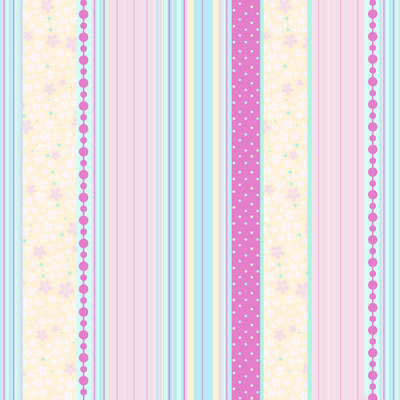Heidi Grace - The Garden - Garden Decor Stripe 12x12 paper  (pack of 10)