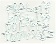 Heidi Grace - Clear Glass Imagine Lowercase  (sold individually)