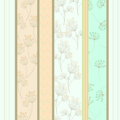 Heidi Grace - The Meadow - Meadow Decor Stripe 12x12 paper  (pack of 10)