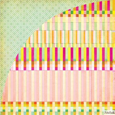 Basic Grey - Highline - Hello  12 x 12 paper (Sold in packs of 25)