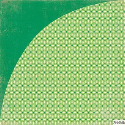 Basic Grey - Herbs & Honey - Asparagus 12 x 12 paper (Sold in packs of 25)