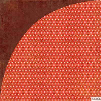 Basic Grey - Herbs & Honey - Raspberry 12 x 12 paper (Sold in packs of 25)