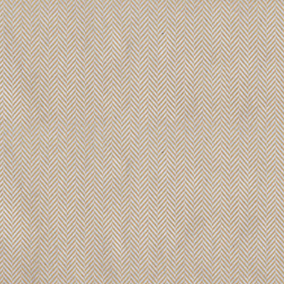 Hambly Screen Prints - 12x12 Screen Printed Paper - Herringbone/Silver on Kraft  (pack of 5)