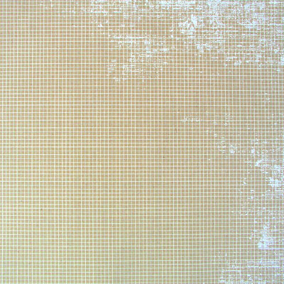 Hambly Screen Prints - 12x12 screen printed paper - Mini Graph - White on Kraft  (pack of 5)