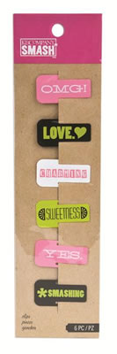 K&Co SMASH - Cutesy Metal Clips  (sold in 3's)