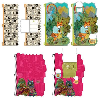 K&Co SMASH - Animal Divider Tabs  (sold in 3's)