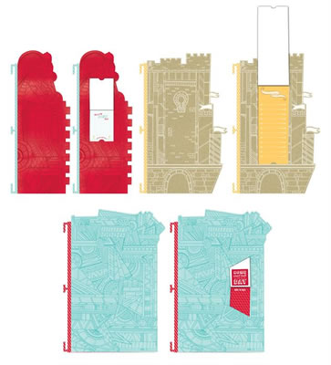 K&Co SMASH - Doodle Divider Tabs  (sold in 3's)