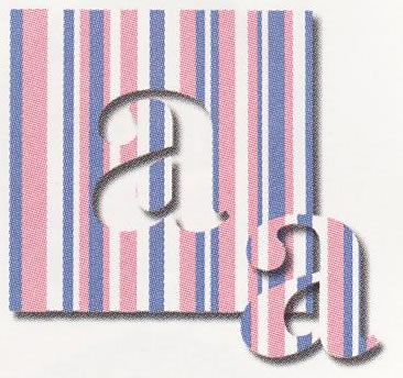 Li'l Davis Designs - Nursery Rhyme patterned alpha  (sold in 3's)