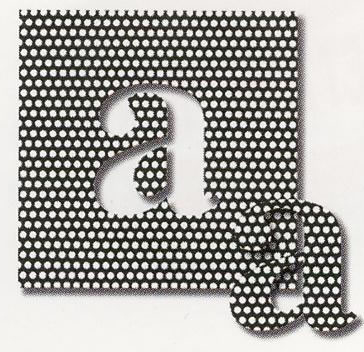 Li'l Davis Designs - Licorice Dot patterned alpha  (sold in 3's)