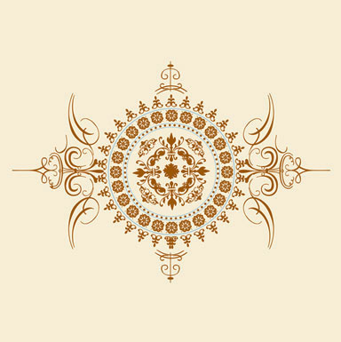 Li'l Davis - Crillon 12x12 Paper Motif Pearl  (pack of 10)