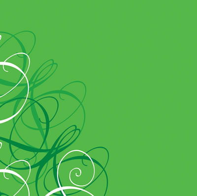 Li'l Davis - Rockstar 12x12 patterned paper Swirl Emerald  (pack of 10)