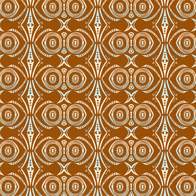 Li'l Davis - Vbilt 12x12 patterned paper Stripe Chestnut  (pack of 10)