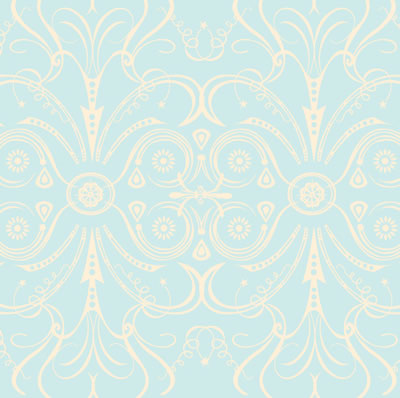 Li'l Davis - Vbilt 12x12 patterned paper Swirl Sky  (pack of 10)