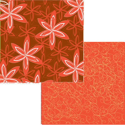Luxe Designs - Barbados 12x12 d/sided patterned paper  (pack of 10)