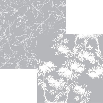 Luxe Designs - Cashmere Sweater II - Baked Alaska 12x12 d/sided paper  (pack of 10)