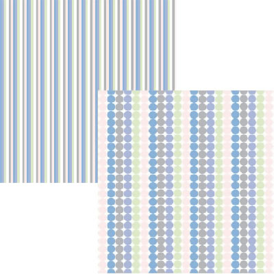 Luxe Designs - Cashmere Sweater II - Stripe 12x12 d/sided paper  (pack of 10)
